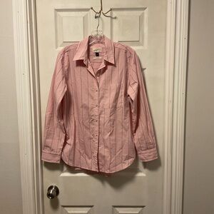 Universal Thread Pink and Blue Striped Shirt